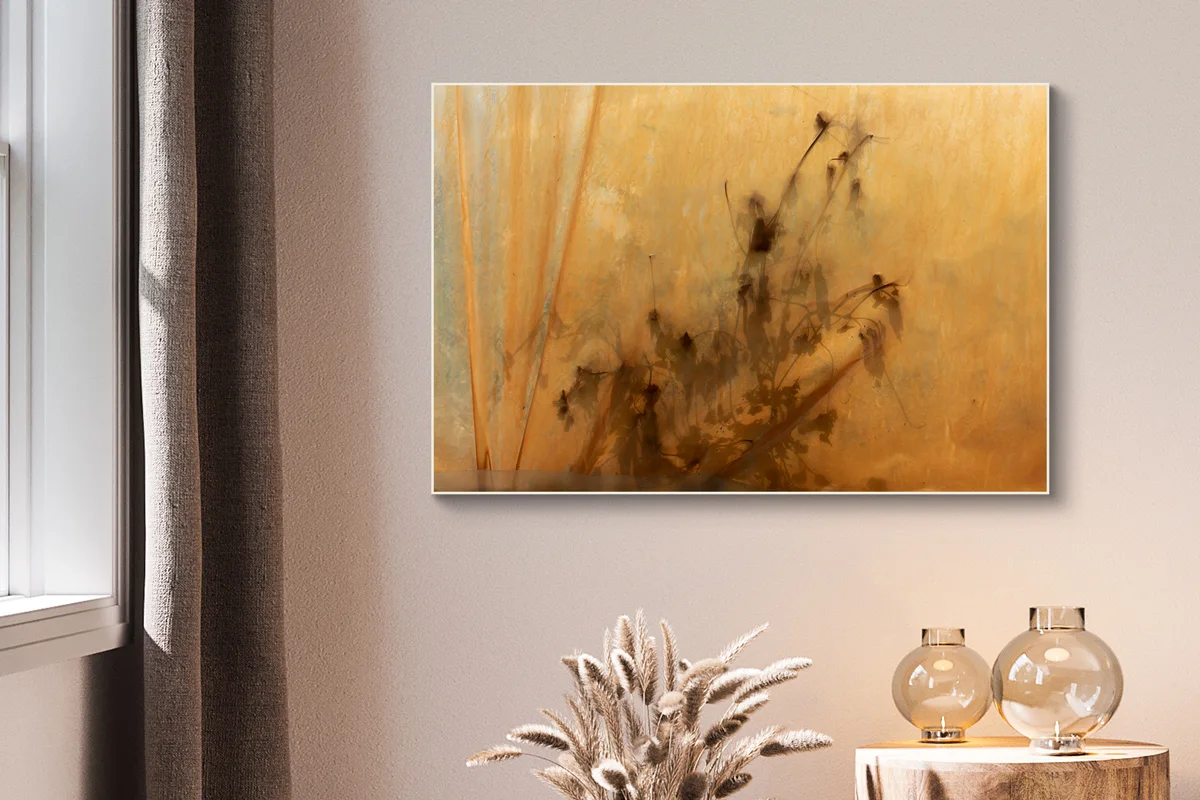 Wall showing Anthony Bockheim´s art. Wall showing Anthony Bockheim´s art.