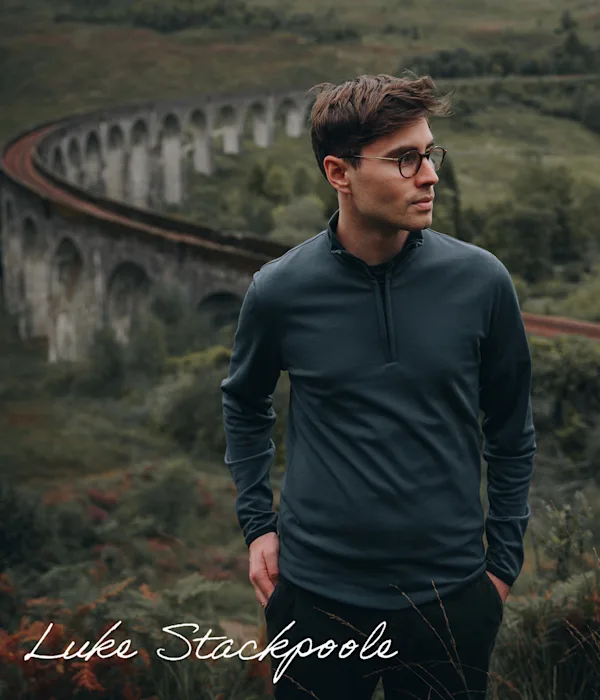 Portrait of Luke Stackpoole.