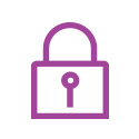 illustration of an icon of a keylock