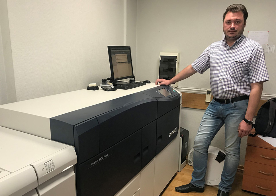 Interunity with their Versant 3100 Press