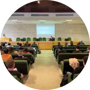 Uno speech sulla leadrship di Paolo Grue agli studenti di economica dell’Università di Tor Vergata.