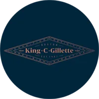 King C Gillette logo