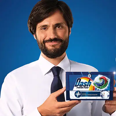 Formulazione extra smacchiante di Dash