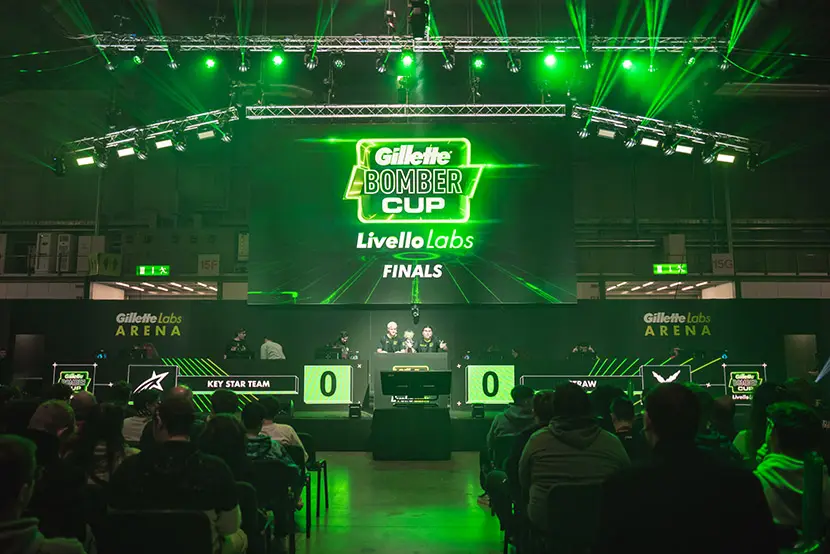 La Gillette Bomber Cup nella Gillette Arena