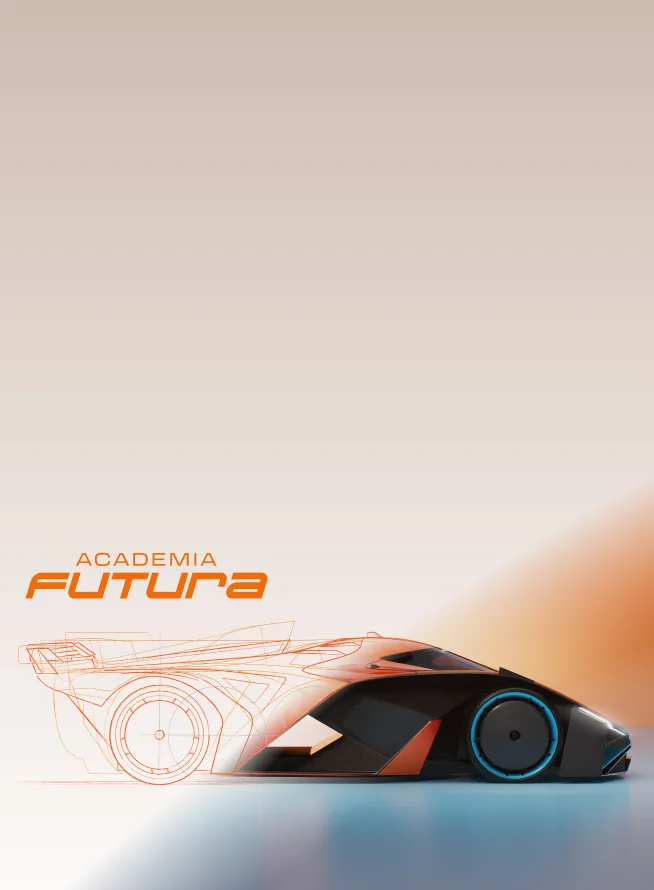 A sketched picture of a sports car