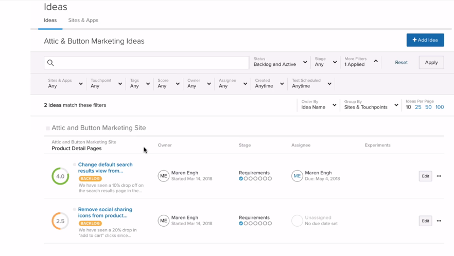 Inbound Marketing Tools: Optimizely