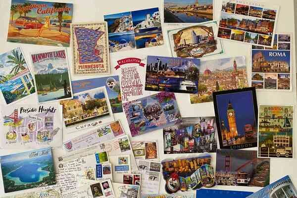 round-trip postcard