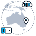 Our data center in Sydney for the Australian region.