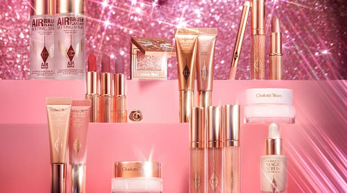 Charlotte Tilbury mini makeup and skincare gifts