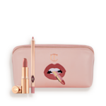 PILLOW TALK LIP KIT & MAKEUP BAG PILLOW TALK LIP KIT & MAKEUP BAG