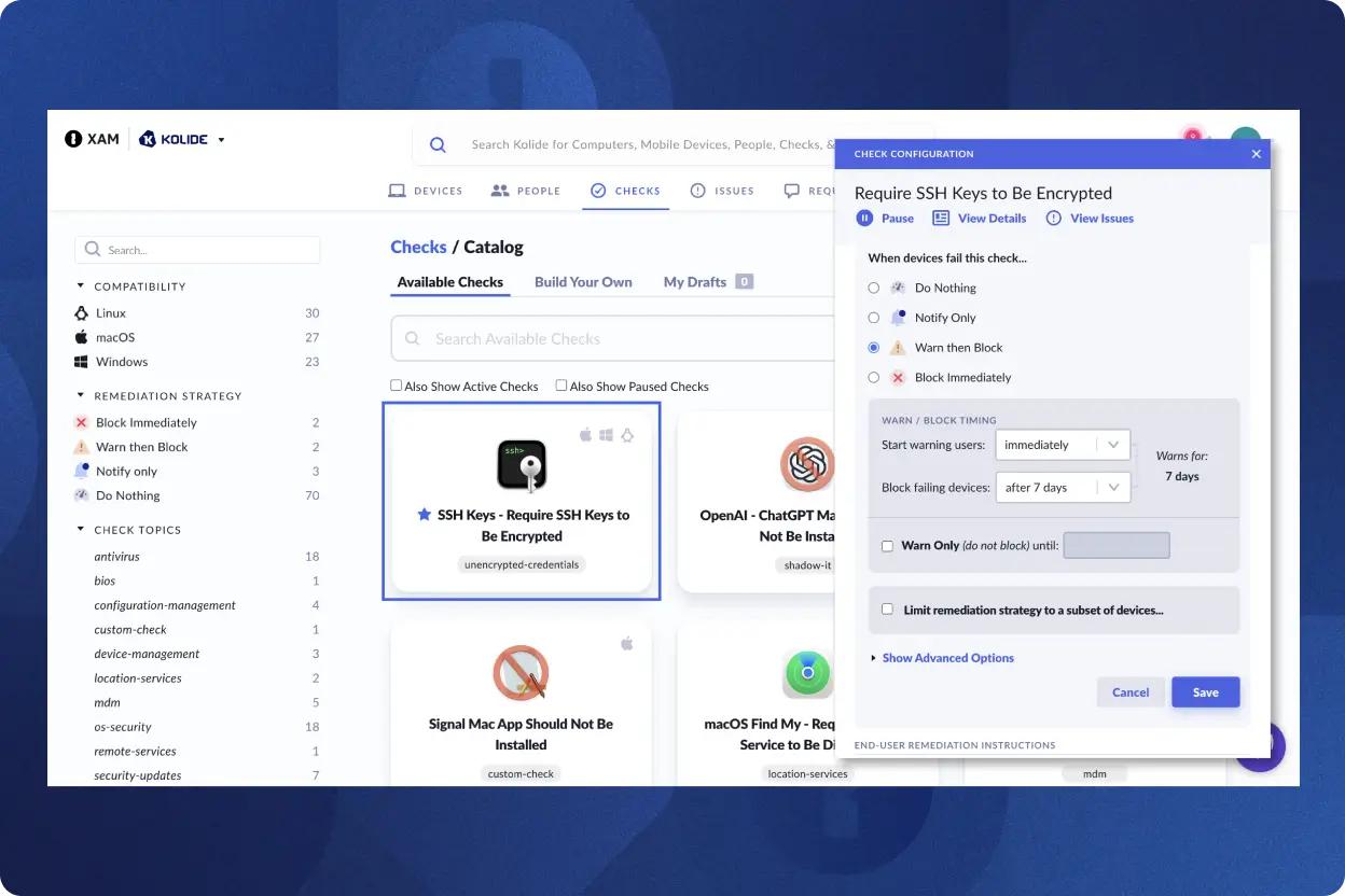 Go beyond checkout compliance