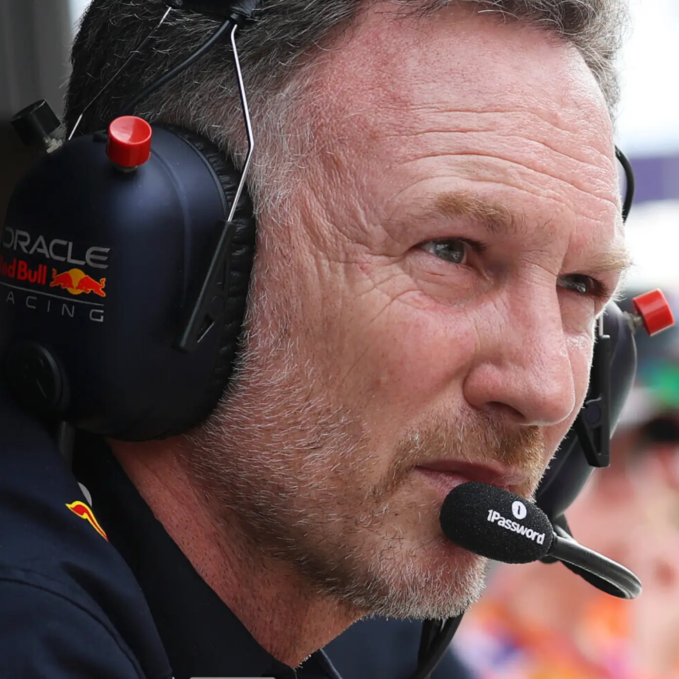 Headshot of Christian Horner the CEO and Team Principal of Oracle Red Bull Racing