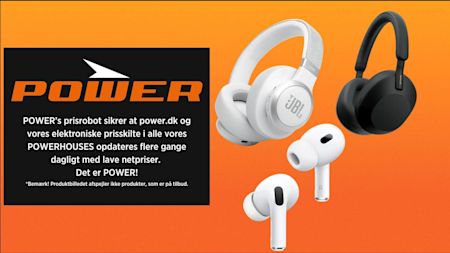 De bedste tilbud på høretelefoner fra Power.dk Hero Image