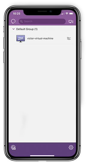 Linux Iphone Vertical SBA App