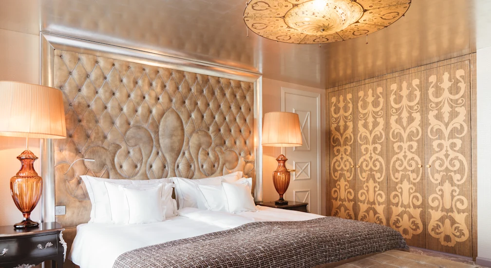 Carlton Suite - bedroom - Carlton Hotel St. Moritz