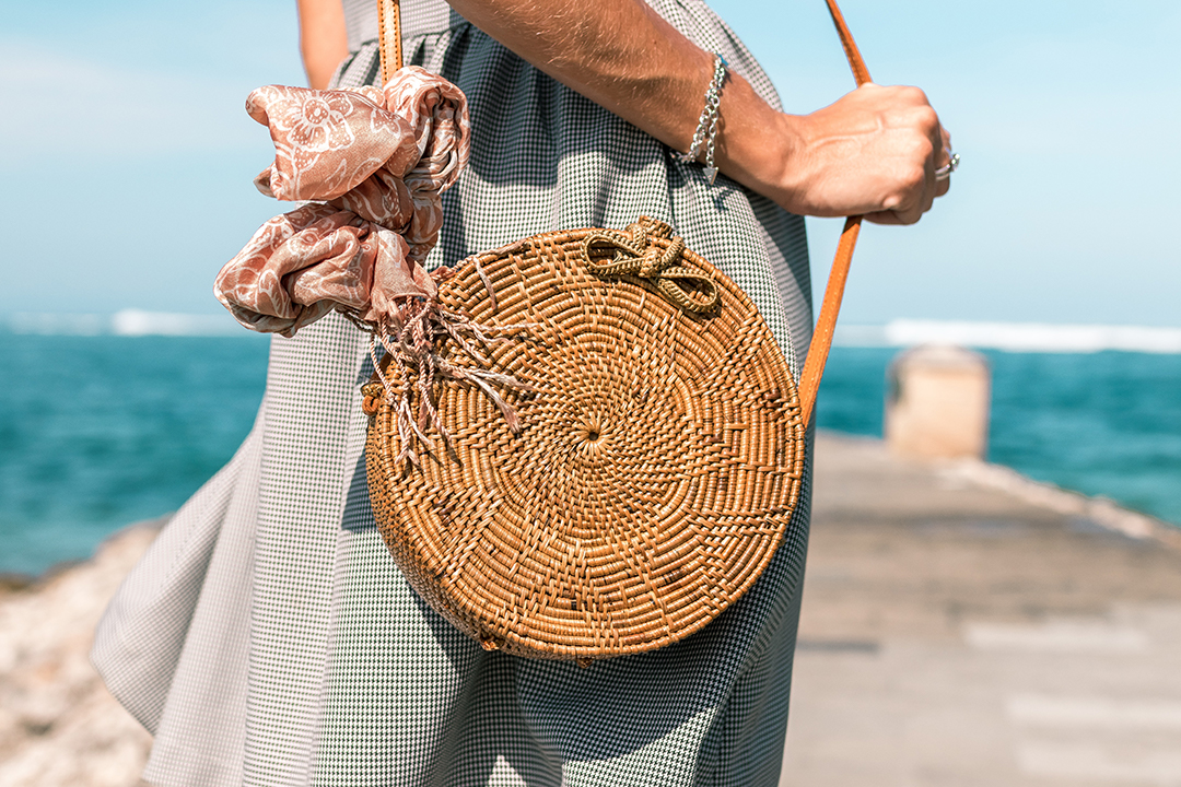woman on beach honeymoon