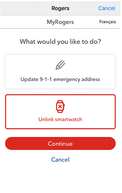 Apple Watch Screen Unlinking - Unlink Page - EN