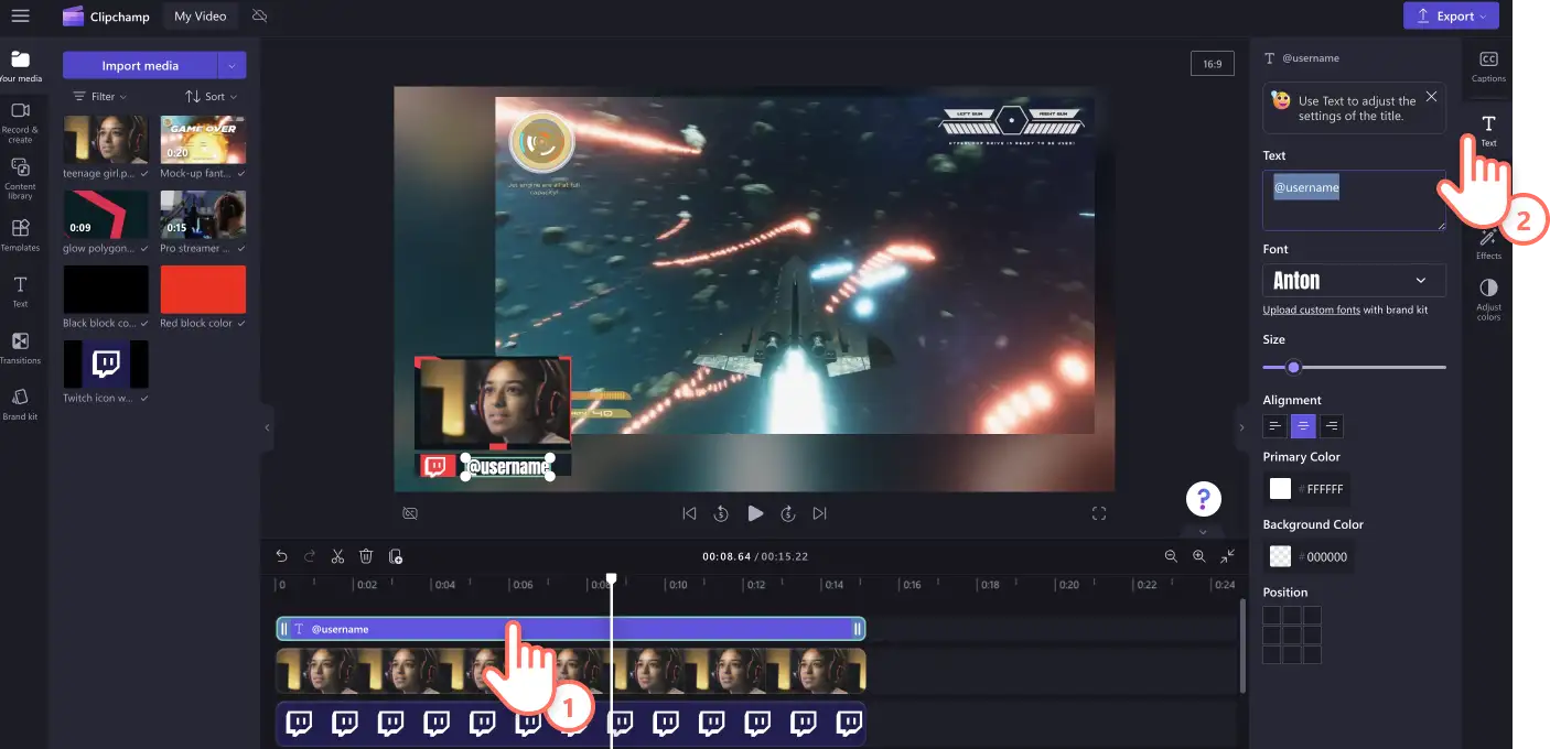 Video med reaktioner på spil - trin 3 (2)