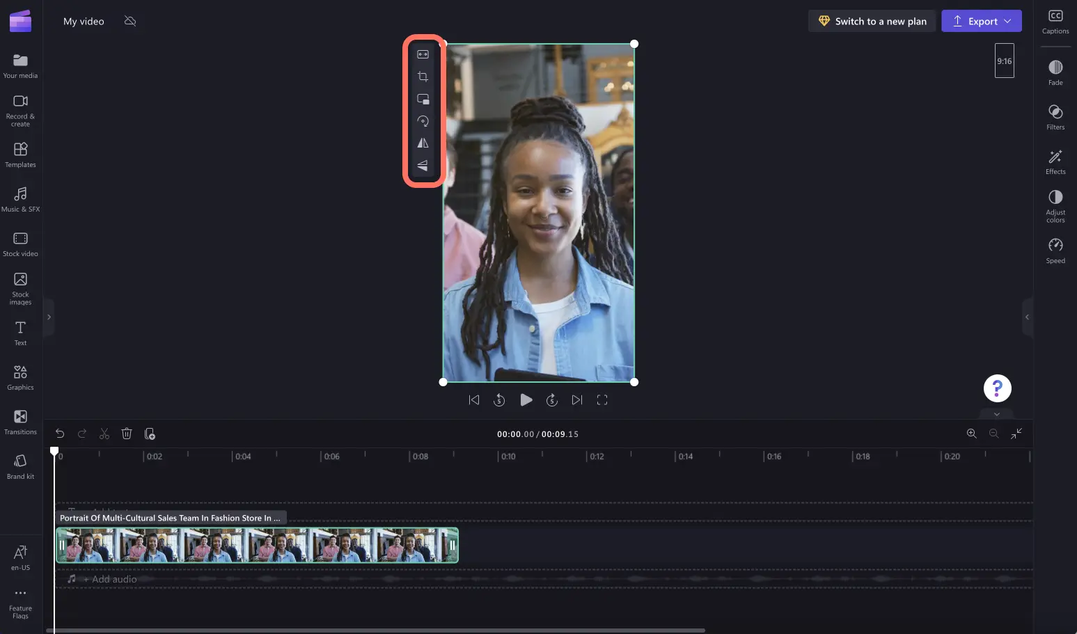 How to rotate videos for Instagram - step 3