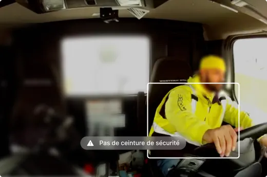 Aucune image de ceinture de sécurité non attachée