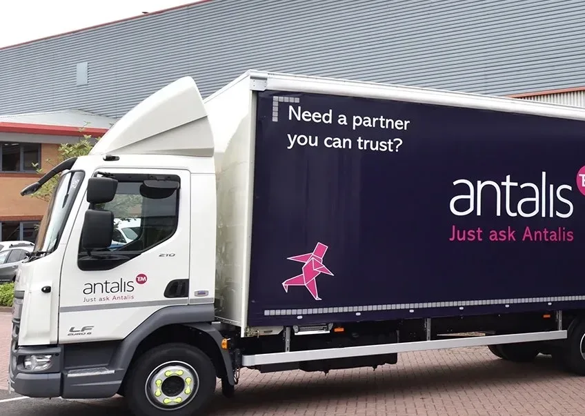 lorry with dorn written on side