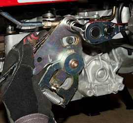 How to adjust the neutral control on a zero-turn riding mower
