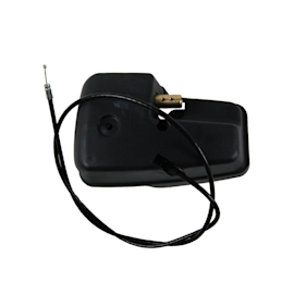 How to replace a snowblower chute control gearbox assembly