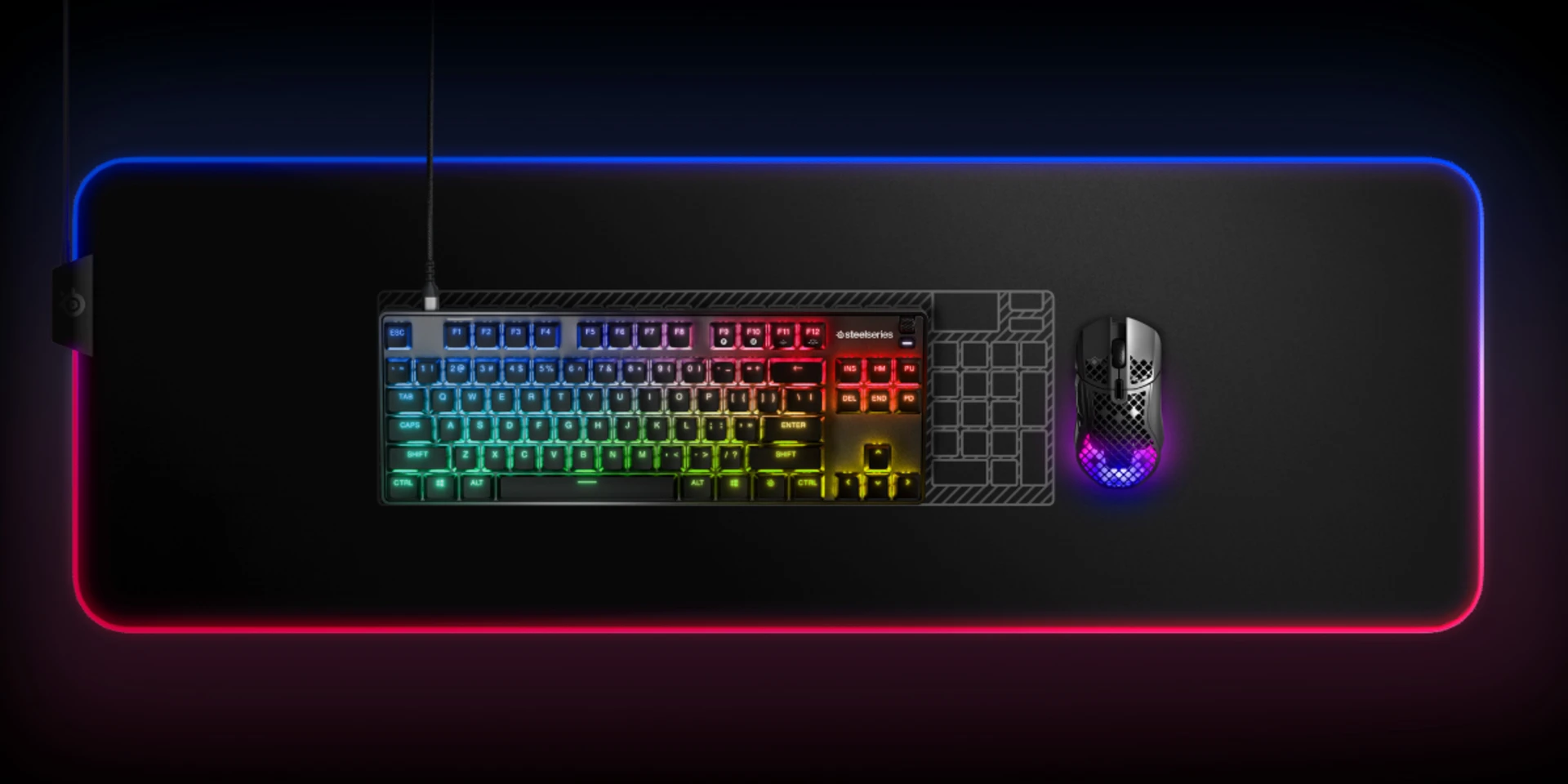 full_width image of Apex 9 TKL - US - 4 of 6 mobile