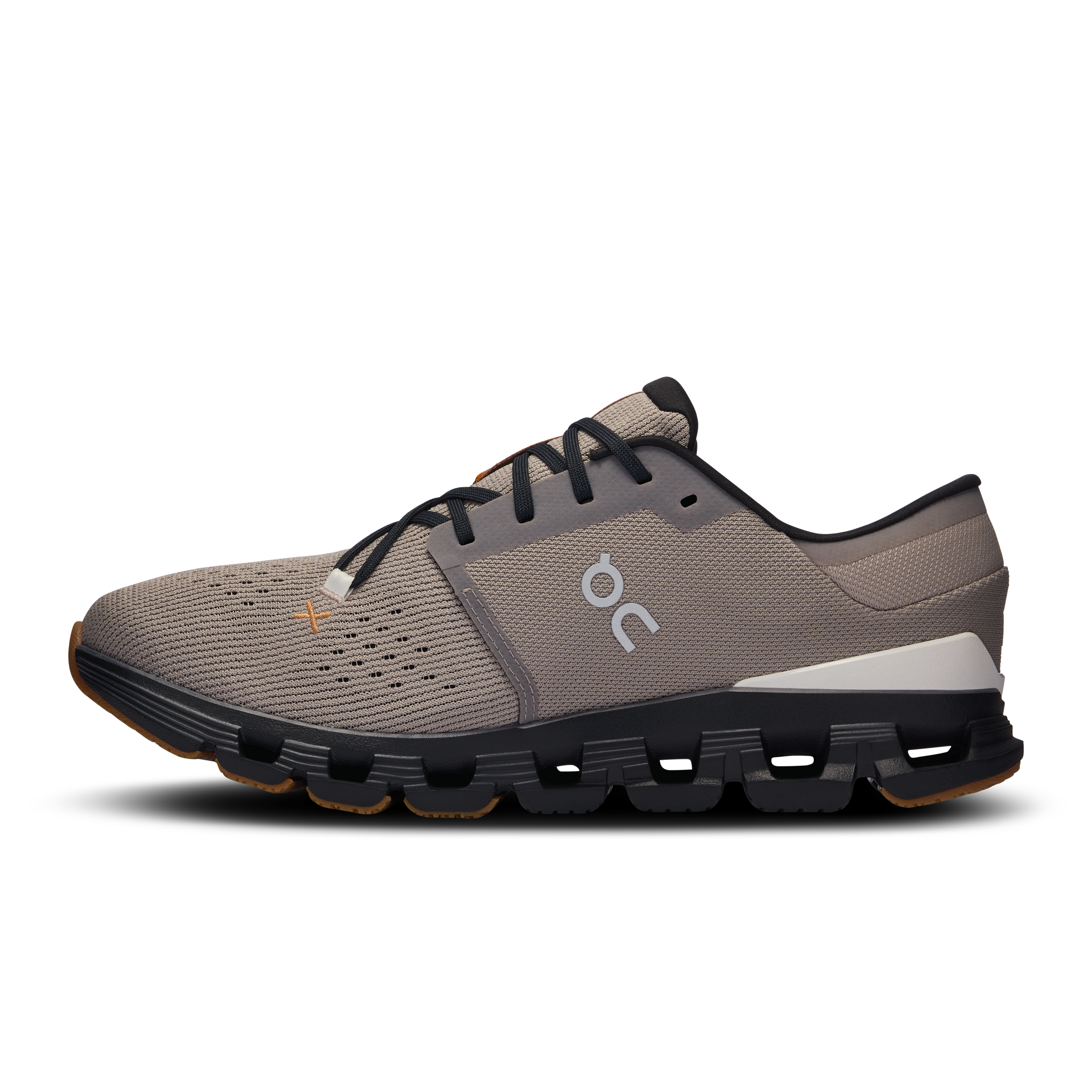 On Cloud X 4 Fog & Black Men Training Shoes