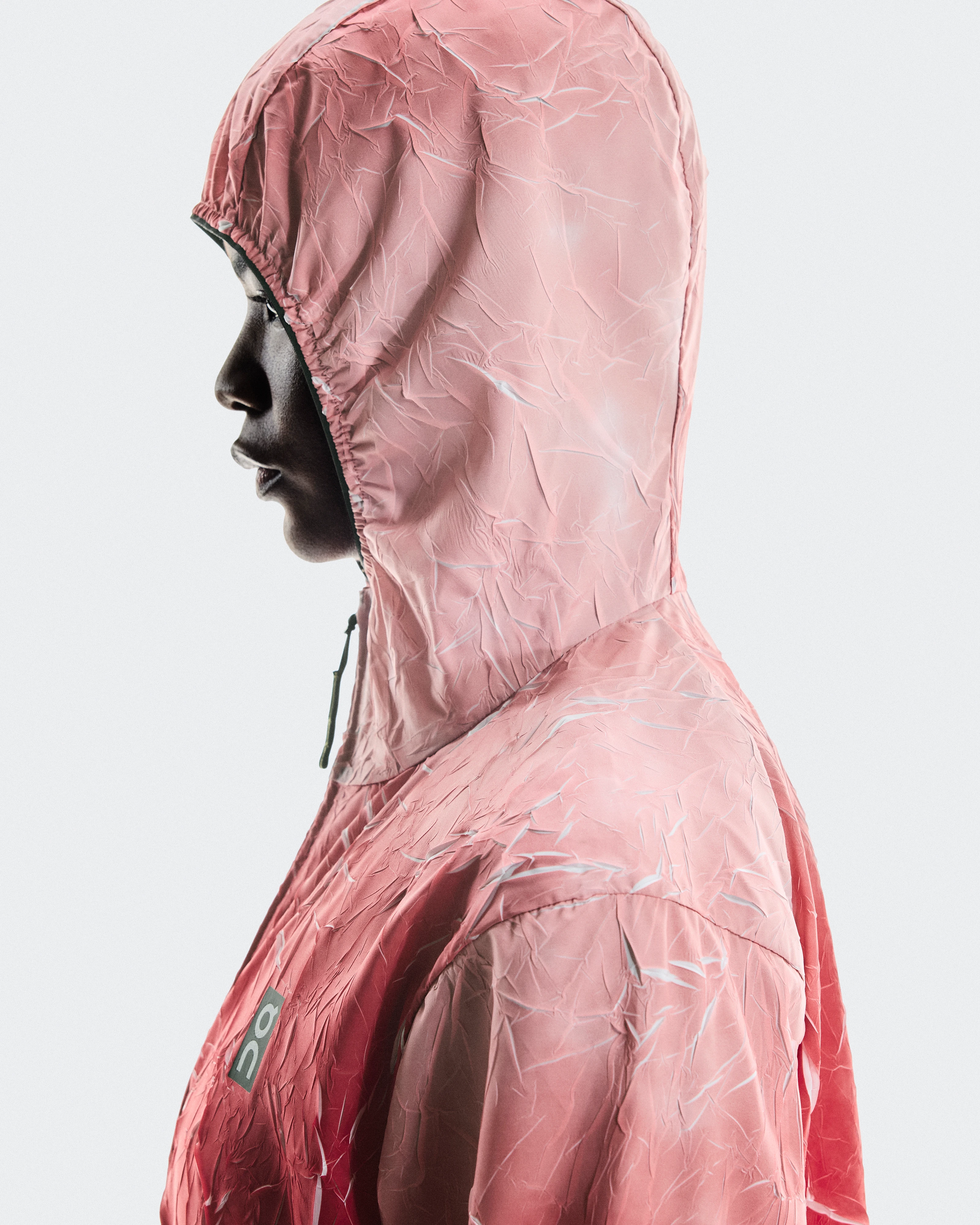 On Pace Run Jacket Red Women Jackets