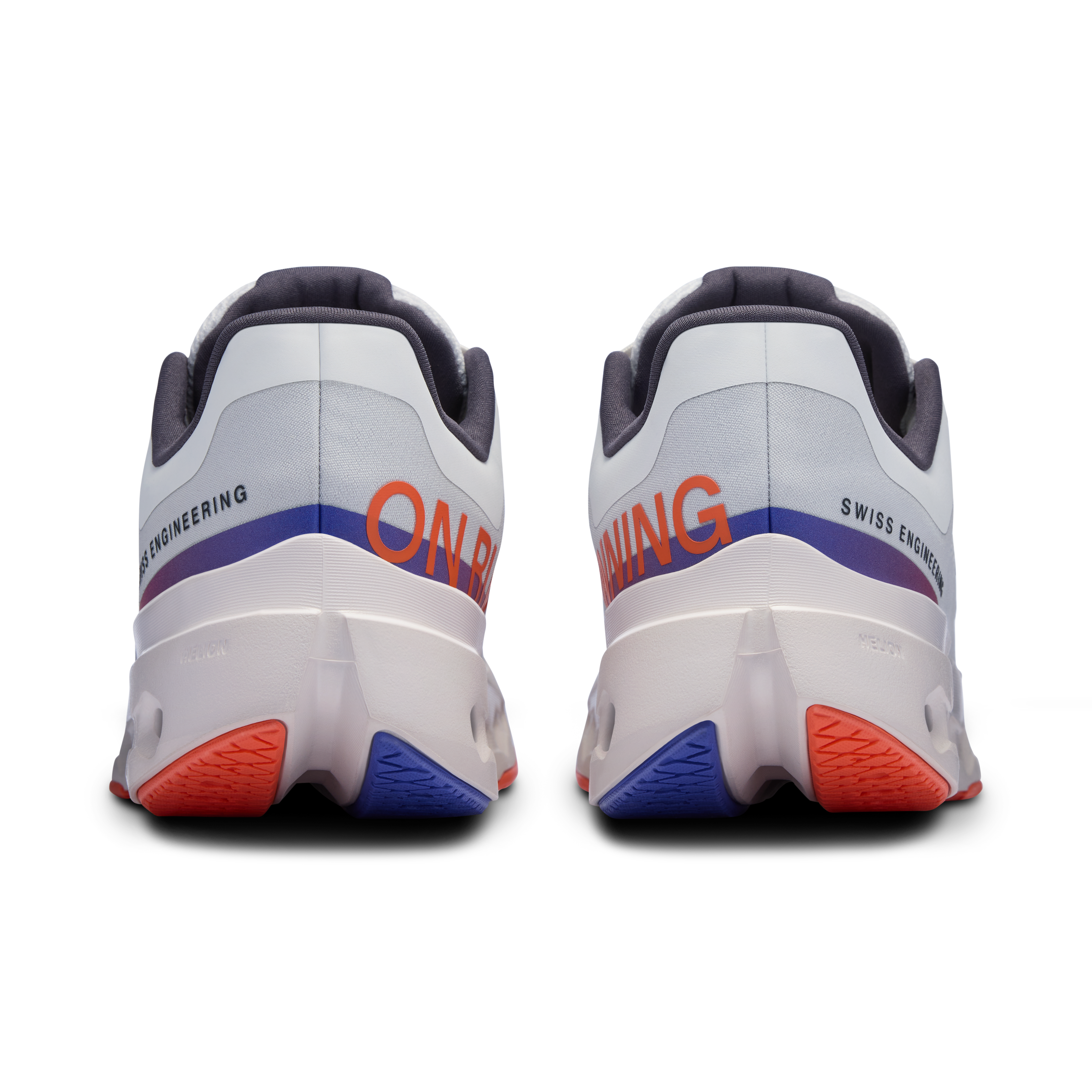 On Cloudsurfer Next Wide White & Flame Women Road running Shoes