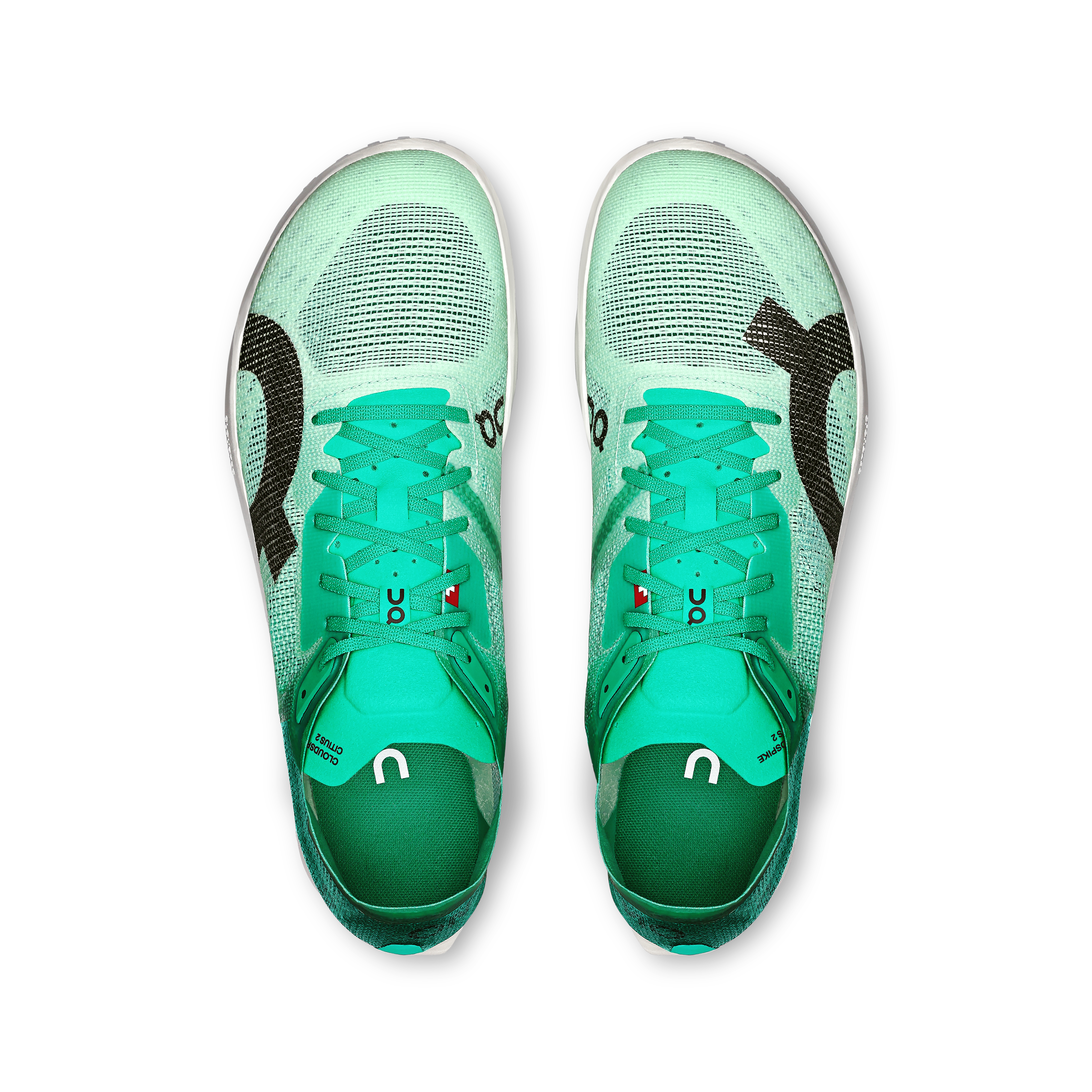 On Cloudspike Citius 2 Mint & White Women Track Shoes