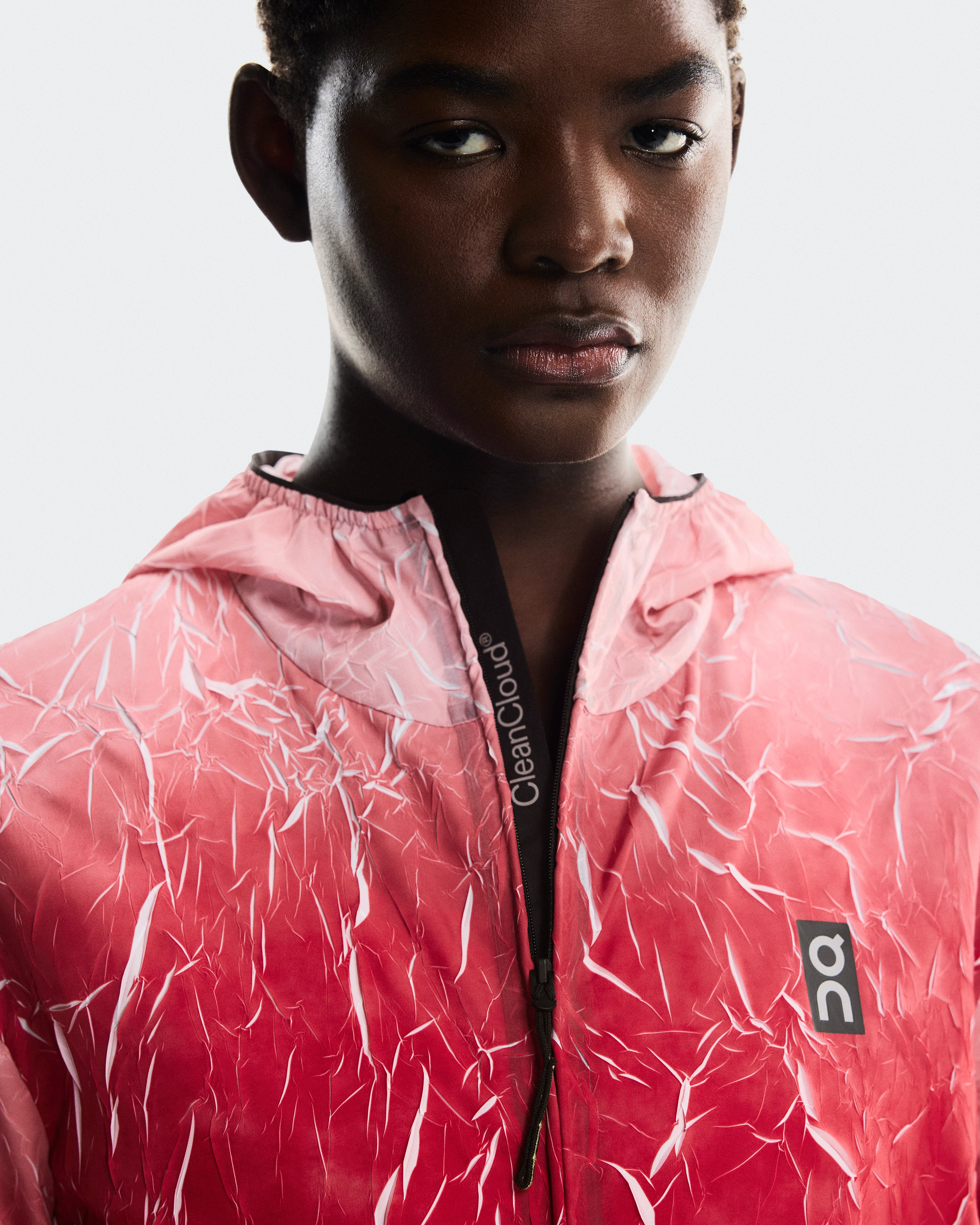 On Pace Run Jacket Red Women Jackets