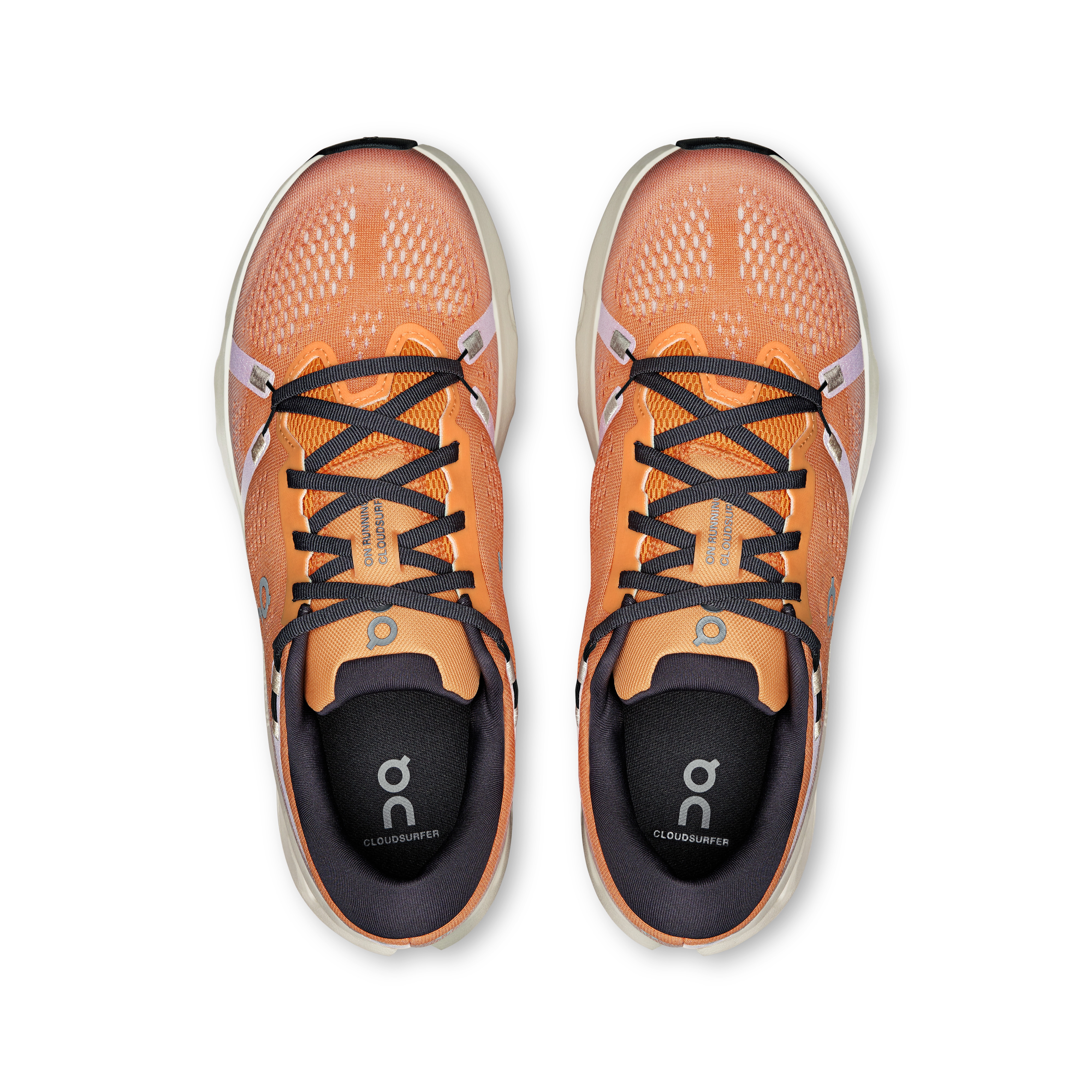 On Cloudsurfer 2 Tangerine & Ivory Men Road running Shoes