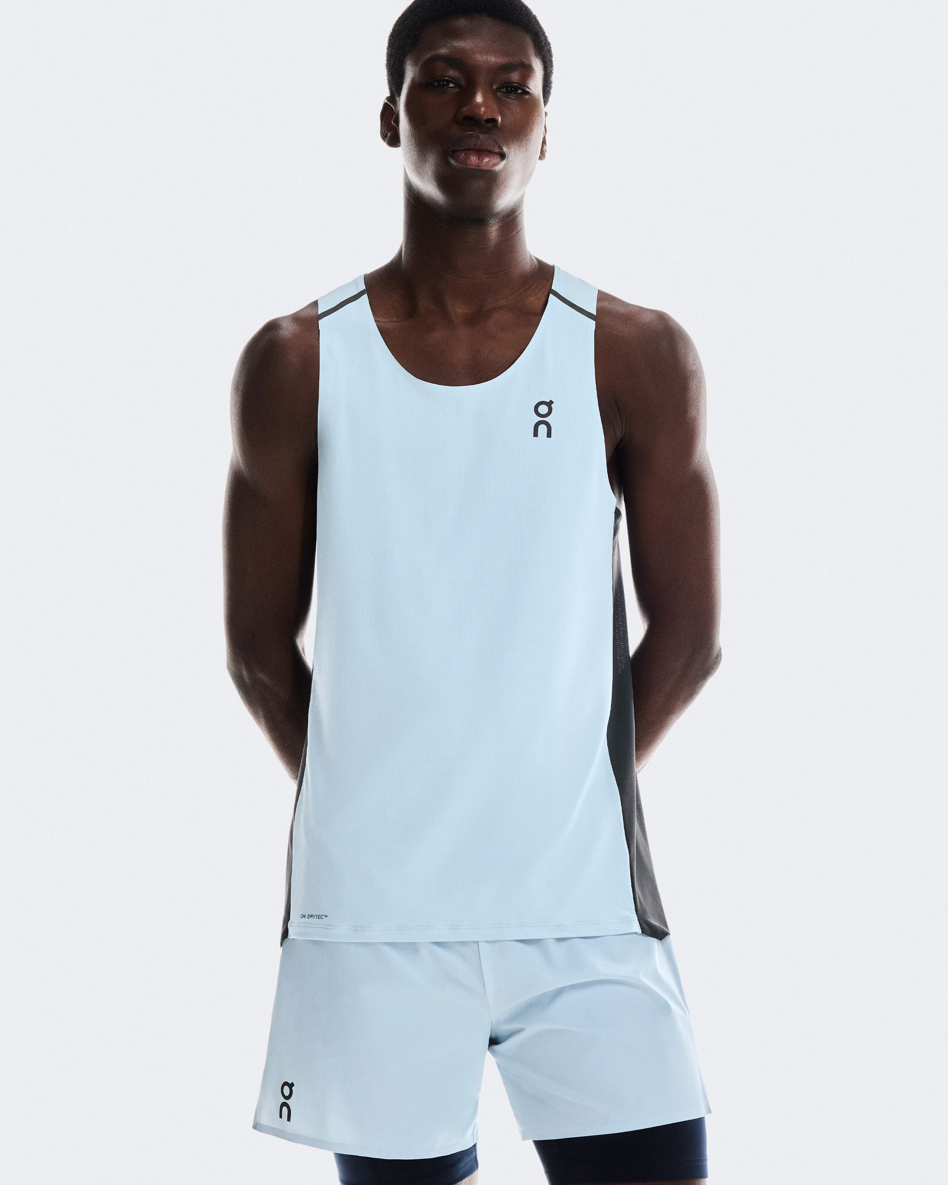 On Performance Tank Arctic & Eclipse Men Tops and t-shirts