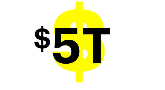 5 Trillion dollars