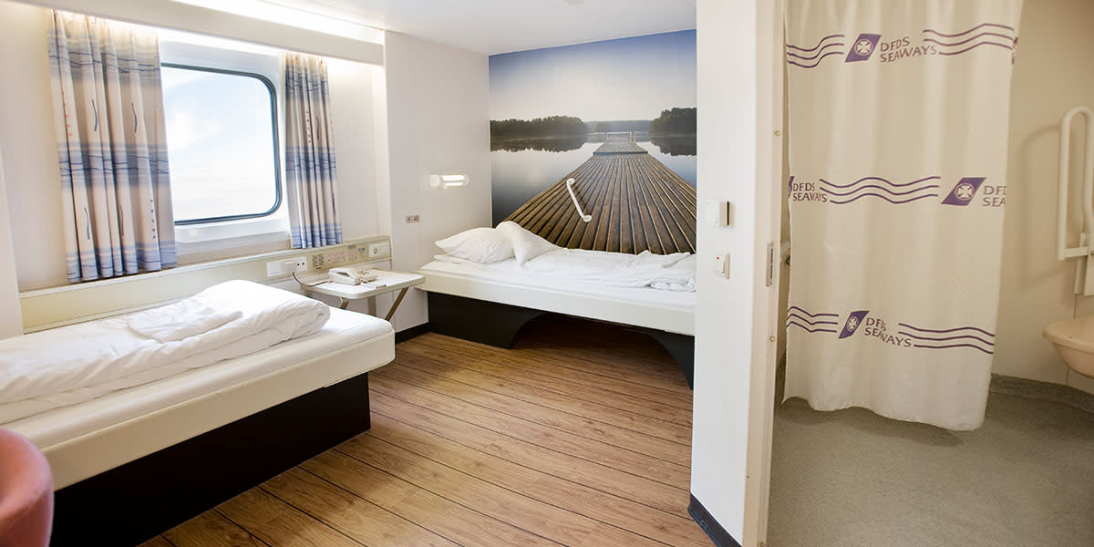 Accessible cabin onboard Copenhagen-Oslo Accessible cabin onboard Copenhagen-Oslo