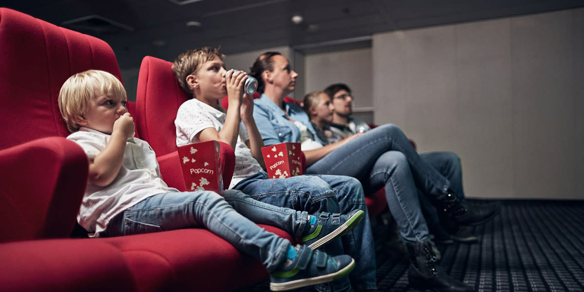 Familie im Kino Familie im Kino