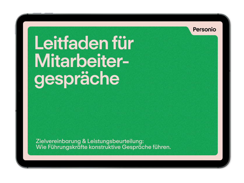 Mitarbeitergespräch Leitfaden Vorschau