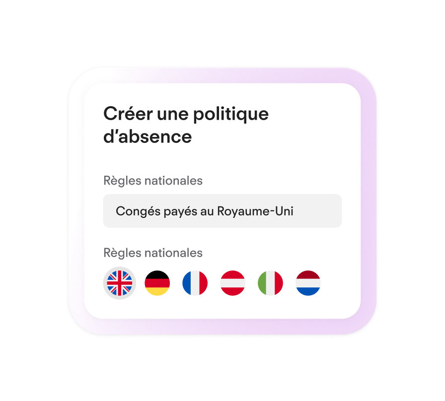 Politiques flexibles mobile