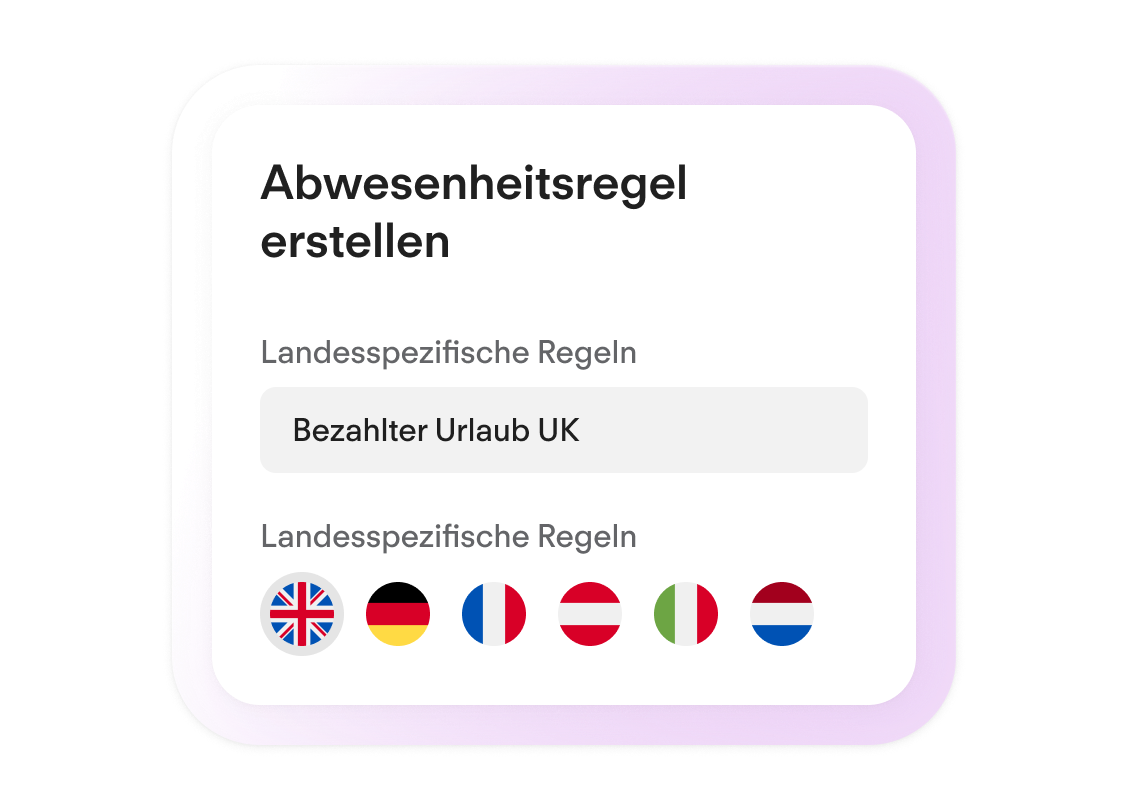 Anpassbare Richtlinien