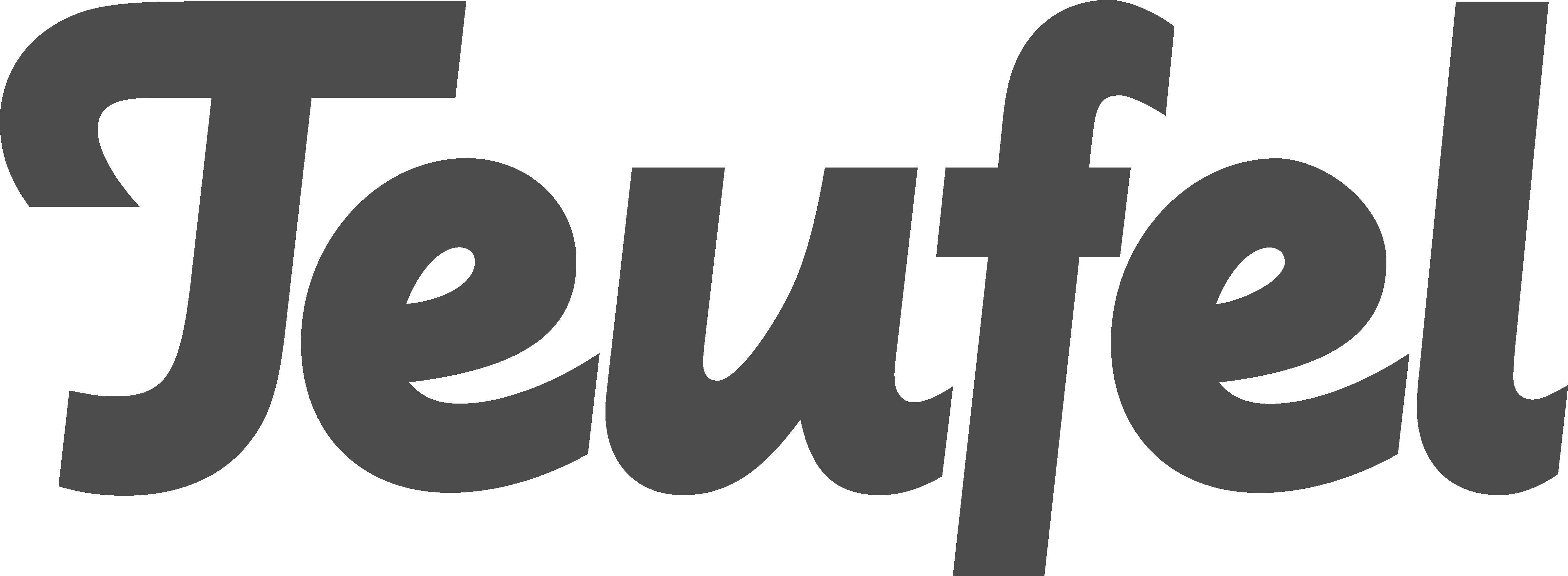 Teufel Logo Greyscale