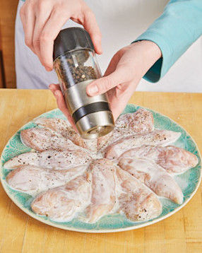 Buttermilk-Chicken-Tenders-with-Parmesan-and-Almonds-Step2