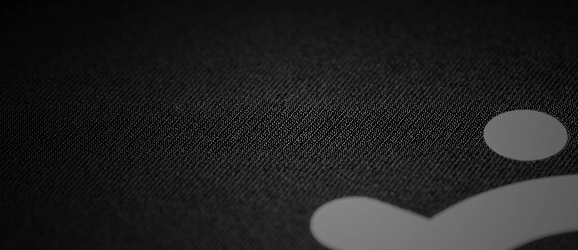sichtbare Textur des Mousepads