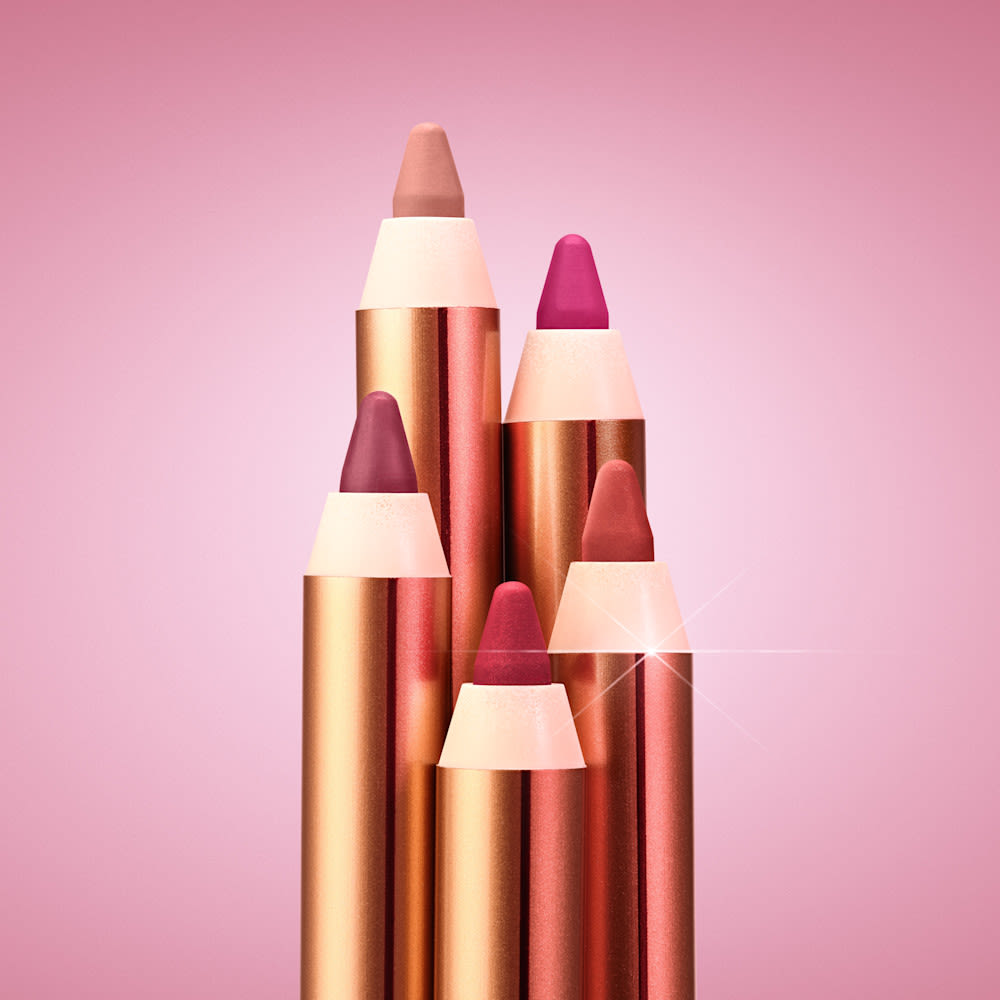 5 shades of Charlotte's Lip Cheat lip liner
