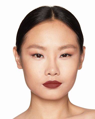 Charlotte Tilbury Matte Revolution The Birkin Brown Lipstick Lips Model