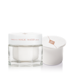 Magic Water Cream packaging with refill on white background