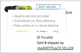 Walmart SEO Article Drill Image