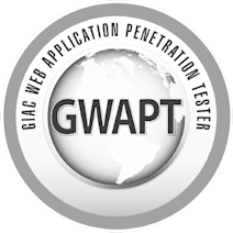 GWAPT GIAC Web Application Penetration Tester