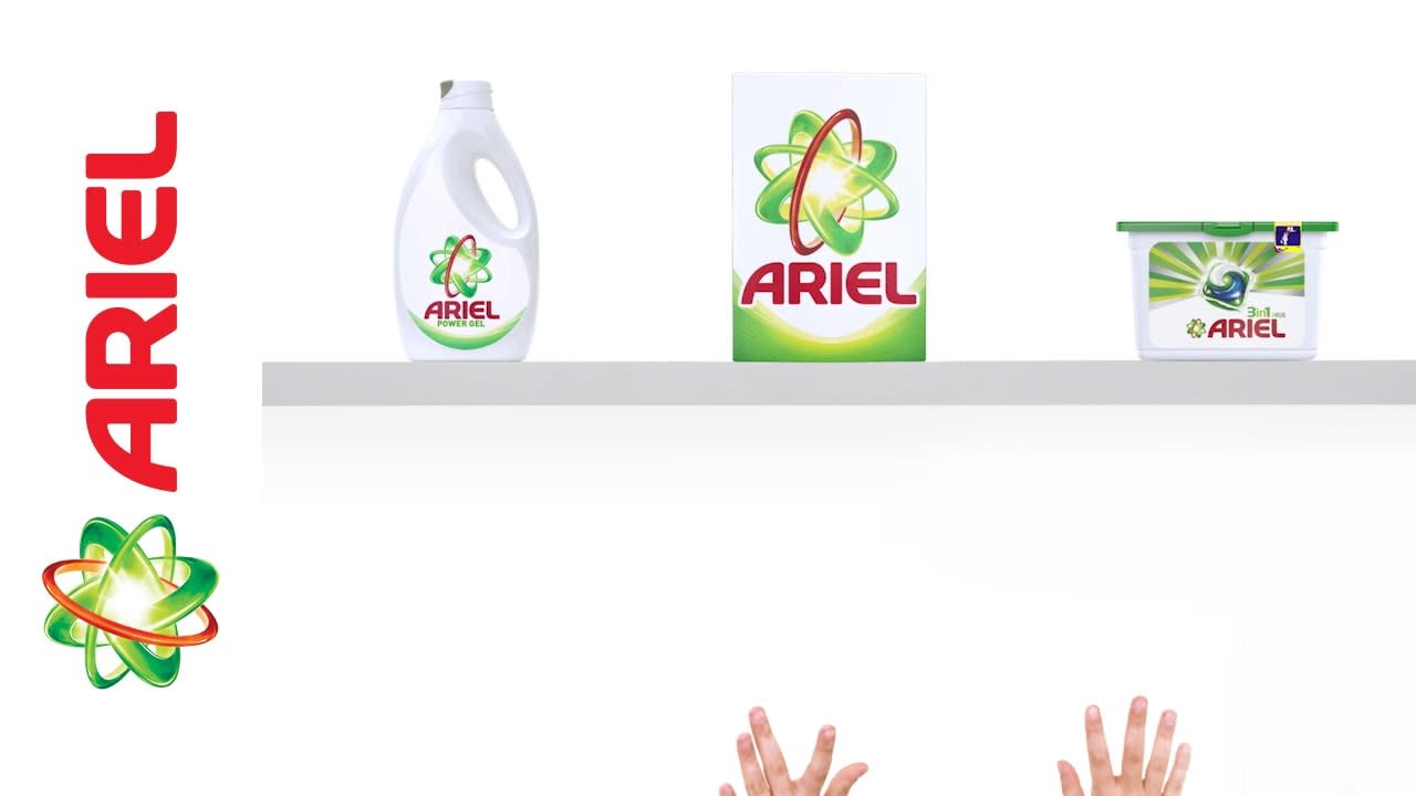 Ariel Automatic Washing Power Gel Laundry Detergent Touch of Freshness Downy